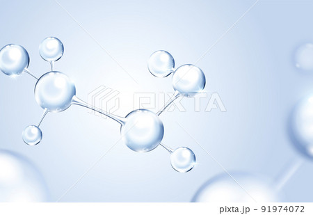 3d glass molecules or atoms 3d glass molecules or atoms 91974072