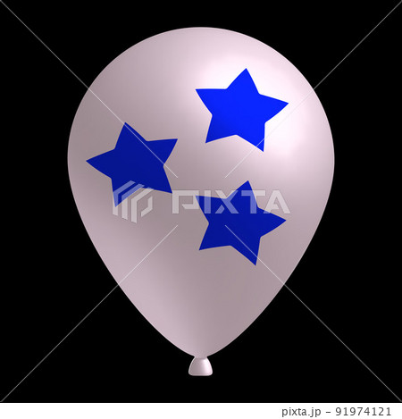 realistic balloon isolated 3d, colorful flying helium balloons 91974121