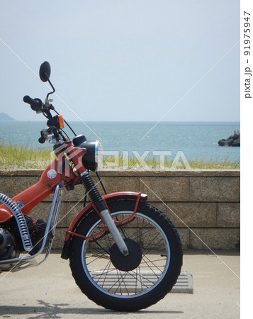 ハンターカブで和歌浦は片男波海水浴場へ ハンターカブで和歌浦は片男波海水浴場へ 91975947