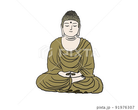 カラーの阿弥陀如来 カラーの阿弥陀如来 91976307