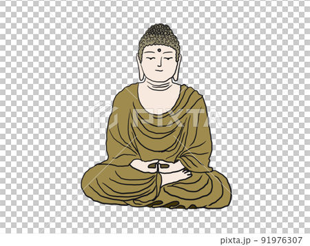 カラーの阿弥陀如来 カラーの阿弥陀如来 91976307