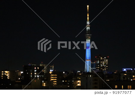 スカイツリースペシャルライティング_ジョナサンver.【日本・東京】 スカイツリースペシャルライティング_ジョナサンver.【日本・東京】 91977077