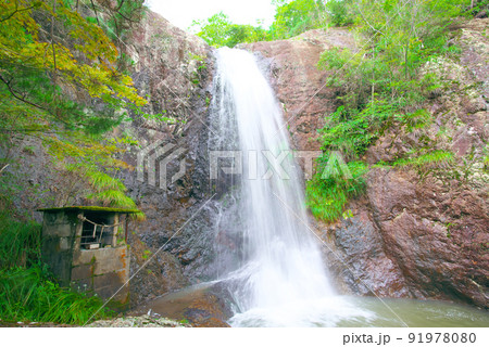 深谷の滝 雄滝7 岡山県備前市 深谷の滝 雄滝7 岡山県備前市 91978080