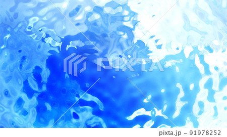波紋 波 水 水面 流れ 青 ウェーブ 背景 3d イラストのイラスト素材
