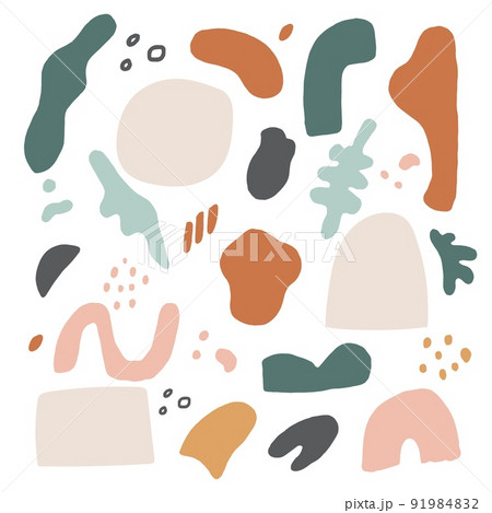 Hand drawn abstract organic shapes. Brush design for cover, banner background, social post and stories decoration, print, wallpaper. Vecor hand drawn elements and strokes. modern contemporary style Hand drawn abstract organic shapes. Brush design for cover, banner background, social post and stories decoration, print, wallpaper. Vecor hand drawn elements and strokes. modern contemporary style 91984832