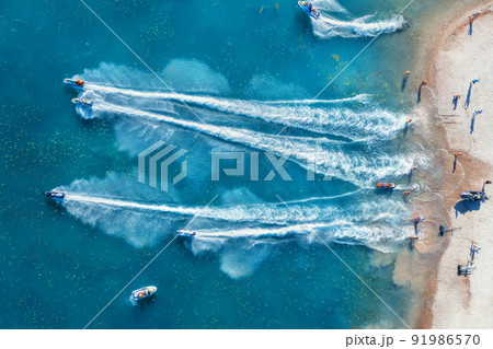 Aquabike championship on Jarun lake, Zagreb Croatia Aquabike championship on Jarun lake, Zagreb Croatia 91986570
