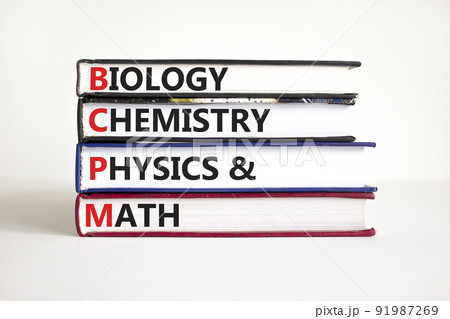 BCPM biology chemistry physics math symbol. Concept words BCPM biology chemistry physics math on books on beautiful white background. Business BCPM biology chemistry physics math concept. BCPM biology chemistry physics math symbol. Concept words BCPM biology chemistry physics math on books on beautiful white background. Business BCPM biology chemistry physics math concept. 91987269