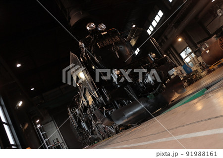機関庫で整備中のJR東日本C58-239号機_2022/2/26撮影 91988161