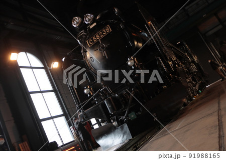 機関庫で整備中のJR東日本C58-239号機_2022/2/26撮影 機関庫で整備中のJR東日本C58-239号機_2022/2/26撮影 91988165