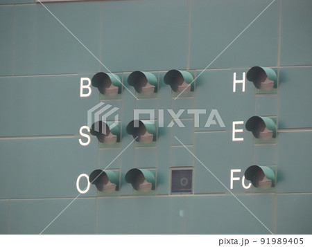 野球場のカウント 野球場のカウント 91989405