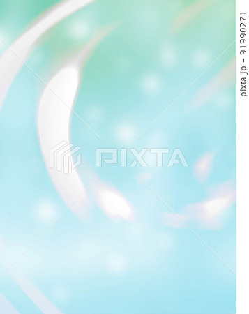 青　ブルー　BLUE　素材　背景　装飾　パーツ 91990271