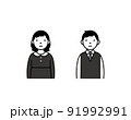 喪服の男の子・女の子 91992991