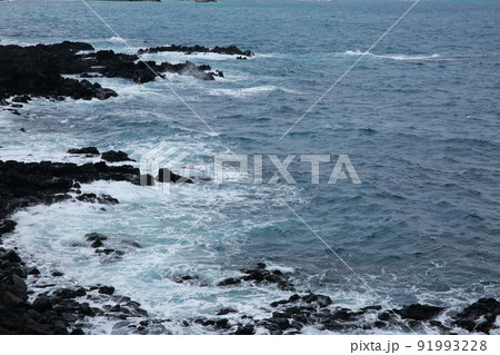 空 観光 海岸 91993228