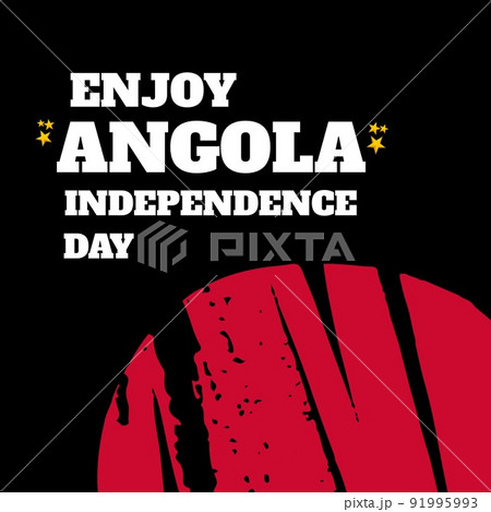 Illustration of enjoy angola independence day... - Stock Illustration  [91995993] - PIXTA