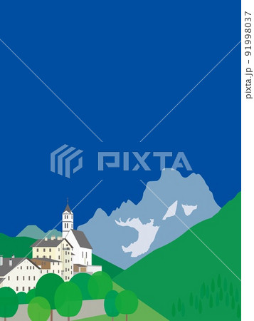 コッレ・サンタ・ルチア　colle　santa　lucia　モンテ・ぺㇽモ　ドロミーティ　イタリア 91998037