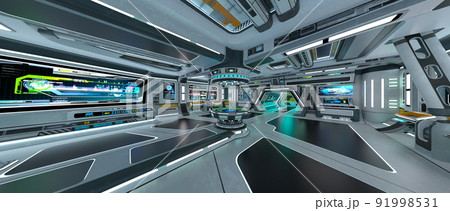 宇宙船内の風景 宇宙船内の風景 91998531