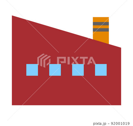 工場のアイコンのイラスト素材 工場のアイコンのイラスト素材