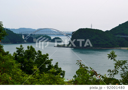 三角西港 展望台付近から見下ろした景観 三角西港 展望台付近から見下ろした景観 92001480