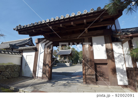 聖衆来迎寺　表門　滋賀県大津市比叡辻 92002091