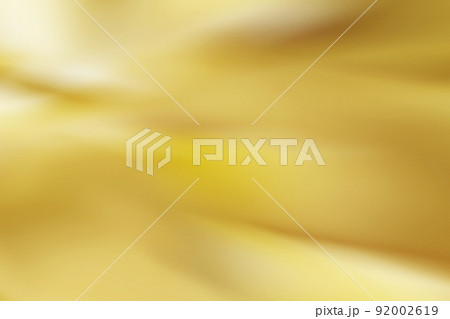 金色に輝く上品で高級感のあるリュクスなドレープ背景 92002619