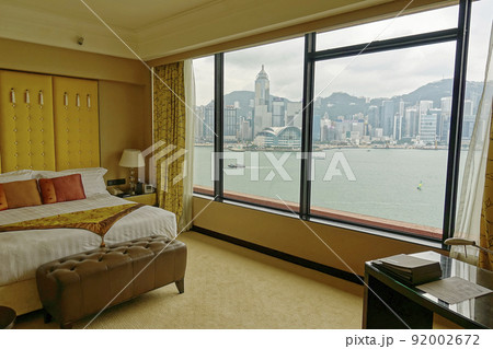 ホテルから見た香港の風景 ホテルから見た香港の風景 92002672