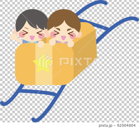 乘坐過山車的男孩 92004804