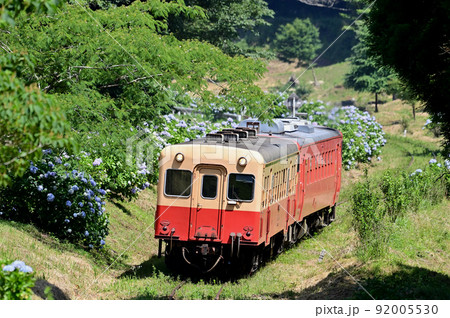 小湊鐵道　月崎ー上総大久保　キハ210＋キハ40-3 92005530