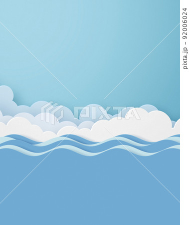 ペーパークラフト-空-雲-海 92006024