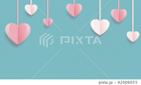 空に浮かぶハート 92006055