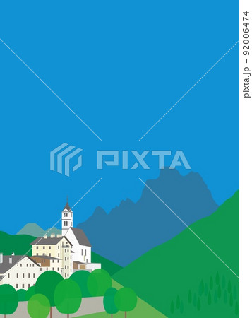 コッレ・サンタ・ルチア　colle　santa　lucia　ドロミーティ　イタリア 92006474