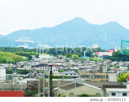 堺市　美原区の風景　チルトシフト 92009113