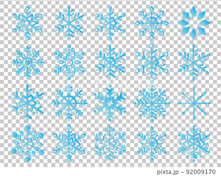 雪の結晶 92009170