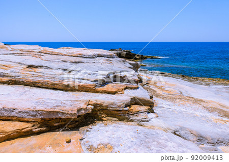 国の名勝千畳敷 和歌山県白浜町 国の名勝千畳敷 和歌山県白浜町 92009413