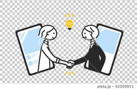 Business partners you meet online, hit it off on SNS Business partners you meet online, hit it off on SNS 92009851