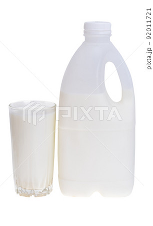 milk bottle isolated 92011721