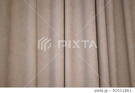 background from the folds of curtains close-up macro 92011861