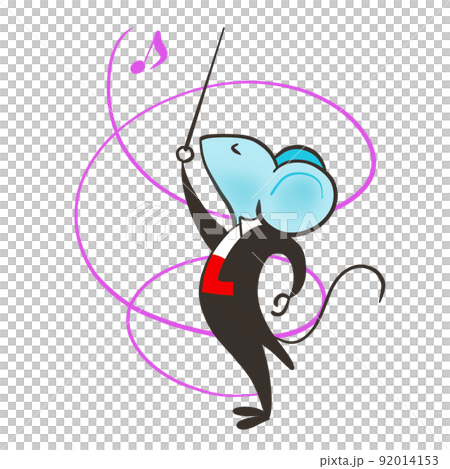 Illustration that a mouse is good at conducting 92014153