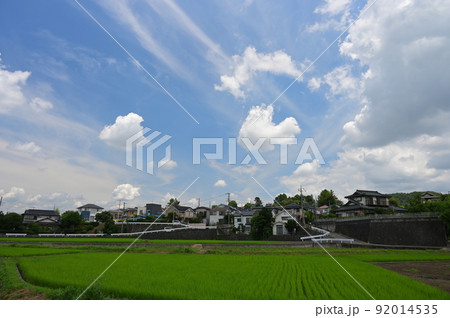 のどかな厚木市郊外の風景 92014535