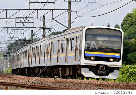 成田線 佐倉ー酒々井 JR東日本 209系3100番台 C603編成(幕張) 成田線 佐倉ー酒々井 JR東日本 209系3100番台 C603編成(幕張) 92015245