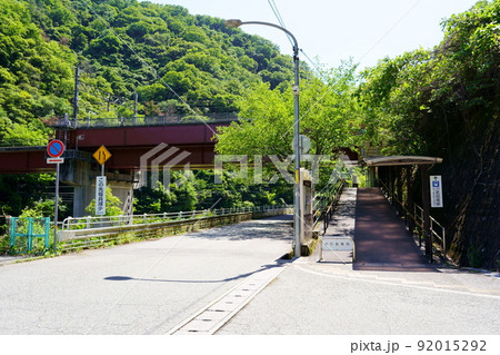 武田尾駅前／JR西日本福知山線（兵庫県宝塚市） 92015292