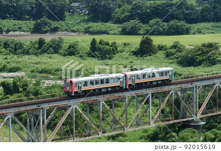 高山本線　笹津ー東八尾　JR西日本　キハ120-345+キハ120-344（富山） 92015619