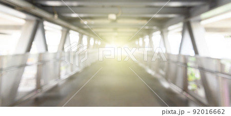 blurry background of sky walk way blurry background of sky walk way 92016662