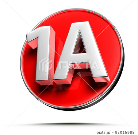 1A red circle. 1A red circle. 92016988
