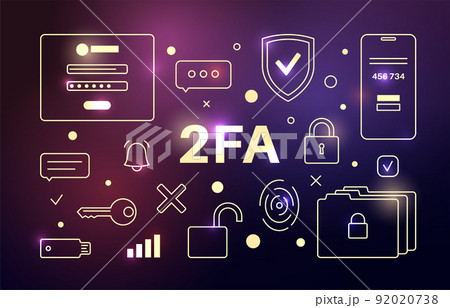 Two factor authentication Two factor authentication 92020738