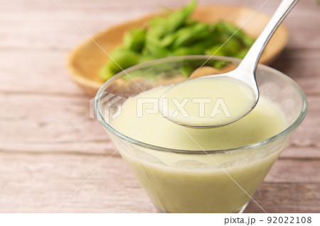 枝豆の冷製ポタージュスープ 枝豆の冷製ポタージュスープ 92022108