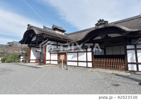 妙法院　唐門と大玄関　京都市東山区 92023530