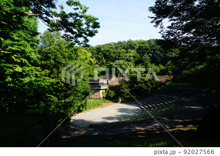 片倉つどいの森公園の夏　八王子市 92027566