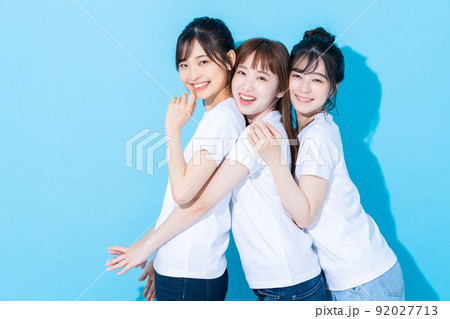 若い女性のビューティ 92027713