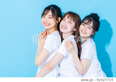 若い女性のビューティ 92027714
