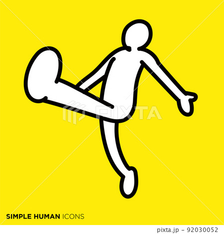 シンプルな人間のアイコンシリーズ 「ラインダンス」 シンプルな人間のアイコンシリーズ 「ラインダンス」 92030052
